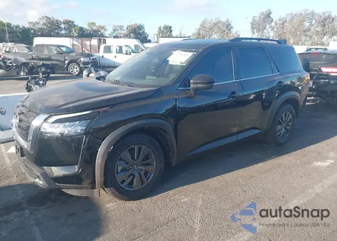 2022 Nissan Pathfinder Sv 2Wd from USA, damaged, VIN 5N1DR3BA6NC220145